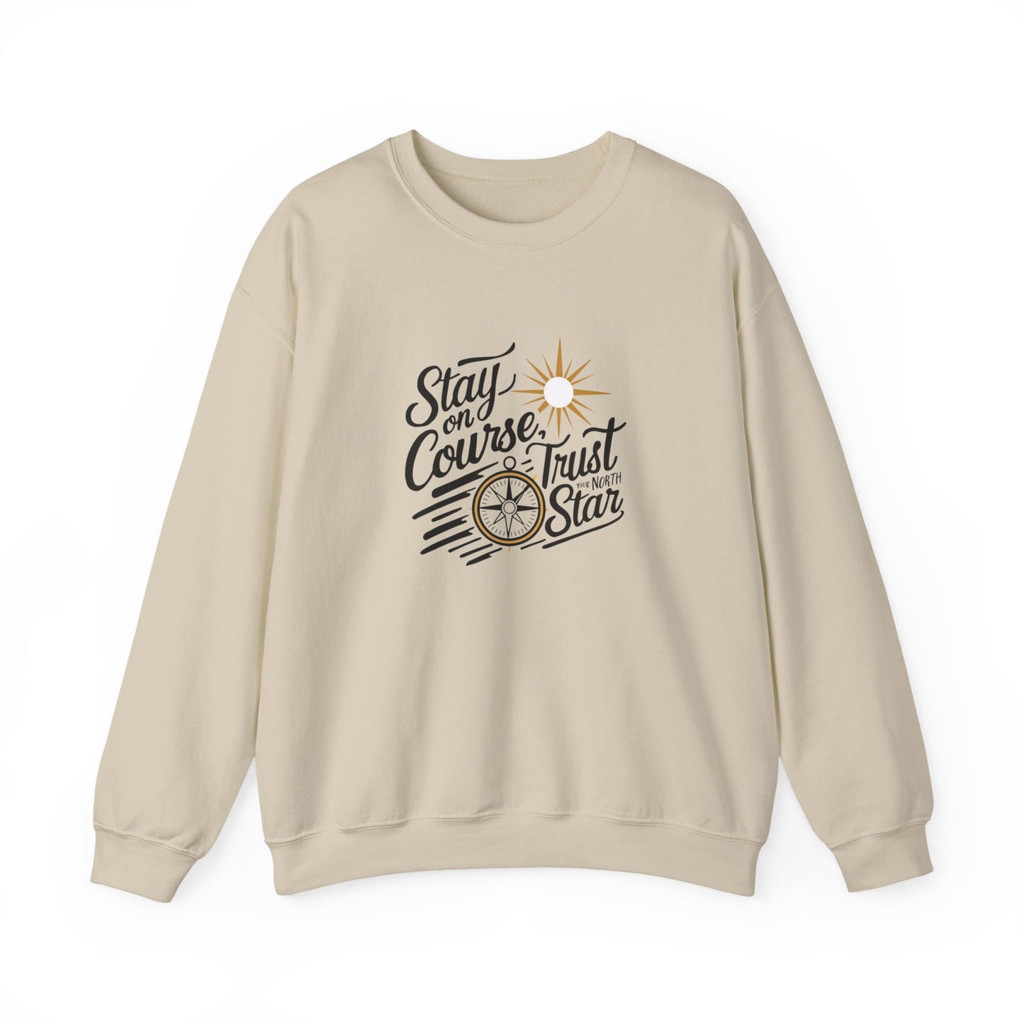 North star Sweatshirt | Cozy Unisex Crewneck | Inspirational Gift | Casual Wear | Reminder | Perfect for All Occasions