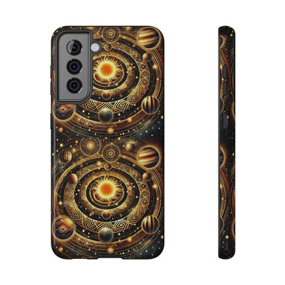 Galactic Impact-Resistant Phone Case, Cosmic Phone Cover, Space Theme Gift, Astronomy Accessories, Celestial Case for Stargazers