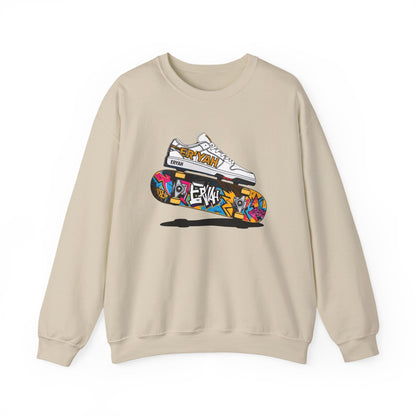 Graffiti Skateboard Sweatshirt