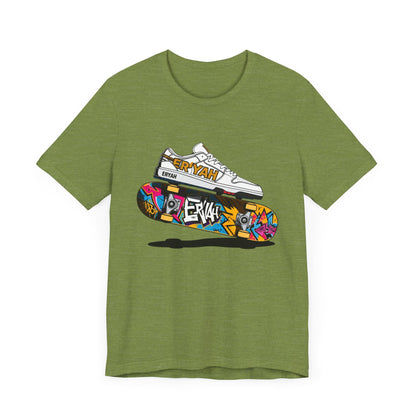 🔥 ERYAH "SKATE & SNEAKER" URBAN  TEE - STREETWEAR ESSENTIAL 🔥