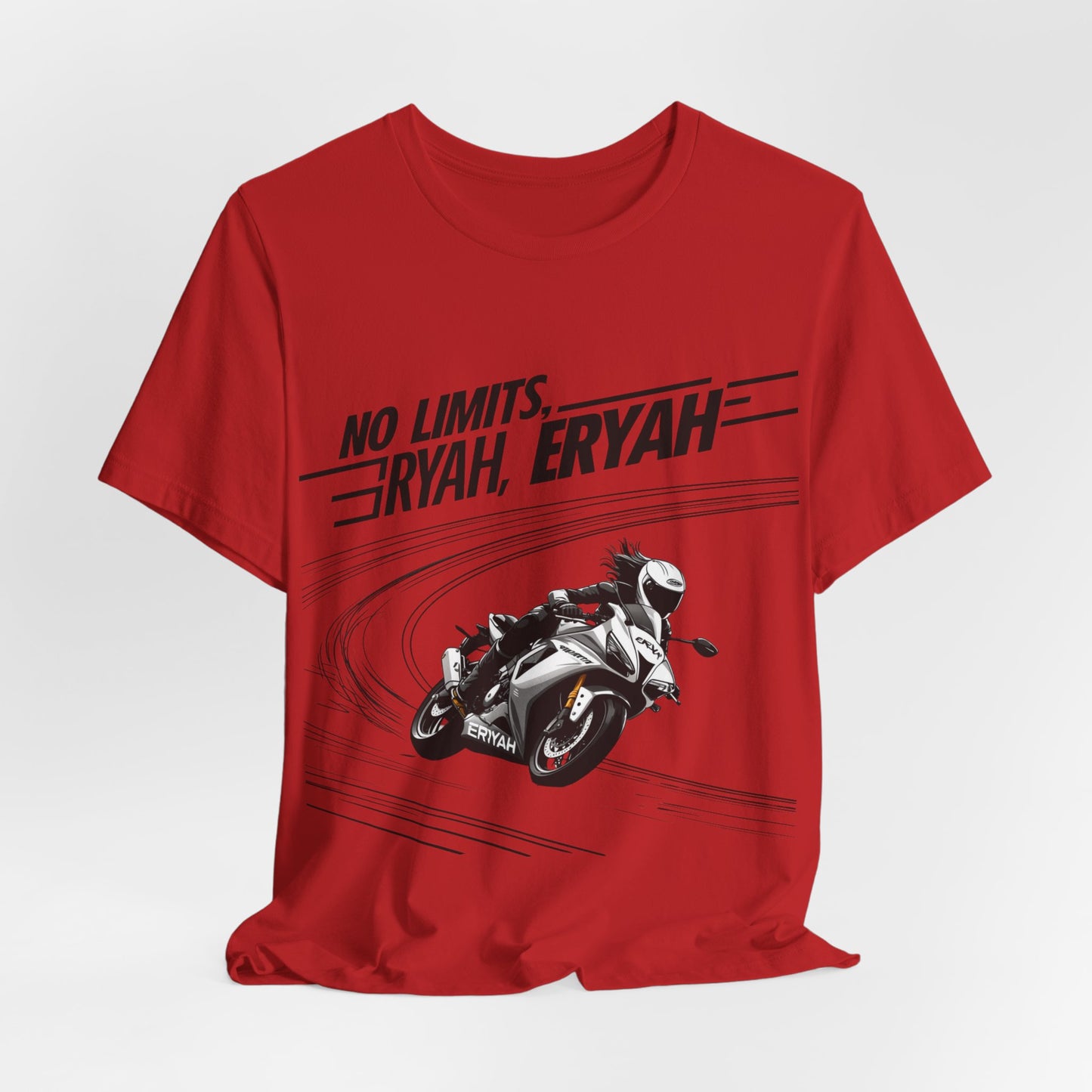 'No Limits, ERYAH' Motorcycle Tee