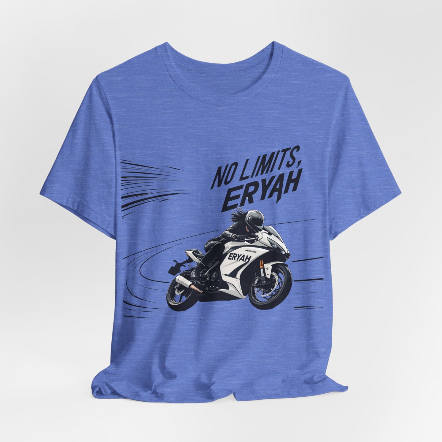 No Limits, ERYAH – High-Speed Rider, Motorcyclist Graphic Tee