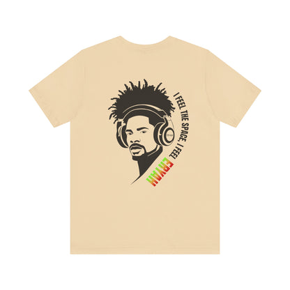 Rasta Music Headphones Tee