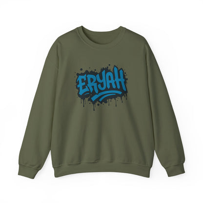 ERYAH Graffiti Street Art Sweatshirt - Urban Style Drop!