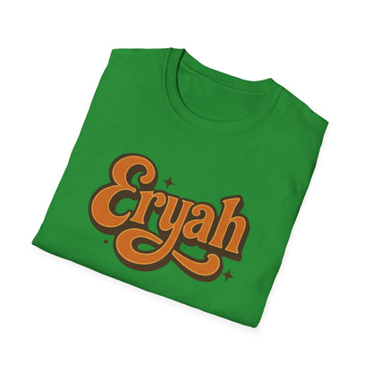 🌟 ERYAH RETRO GROOVE TEE – 70s SUNSHINE VIBES 🌟