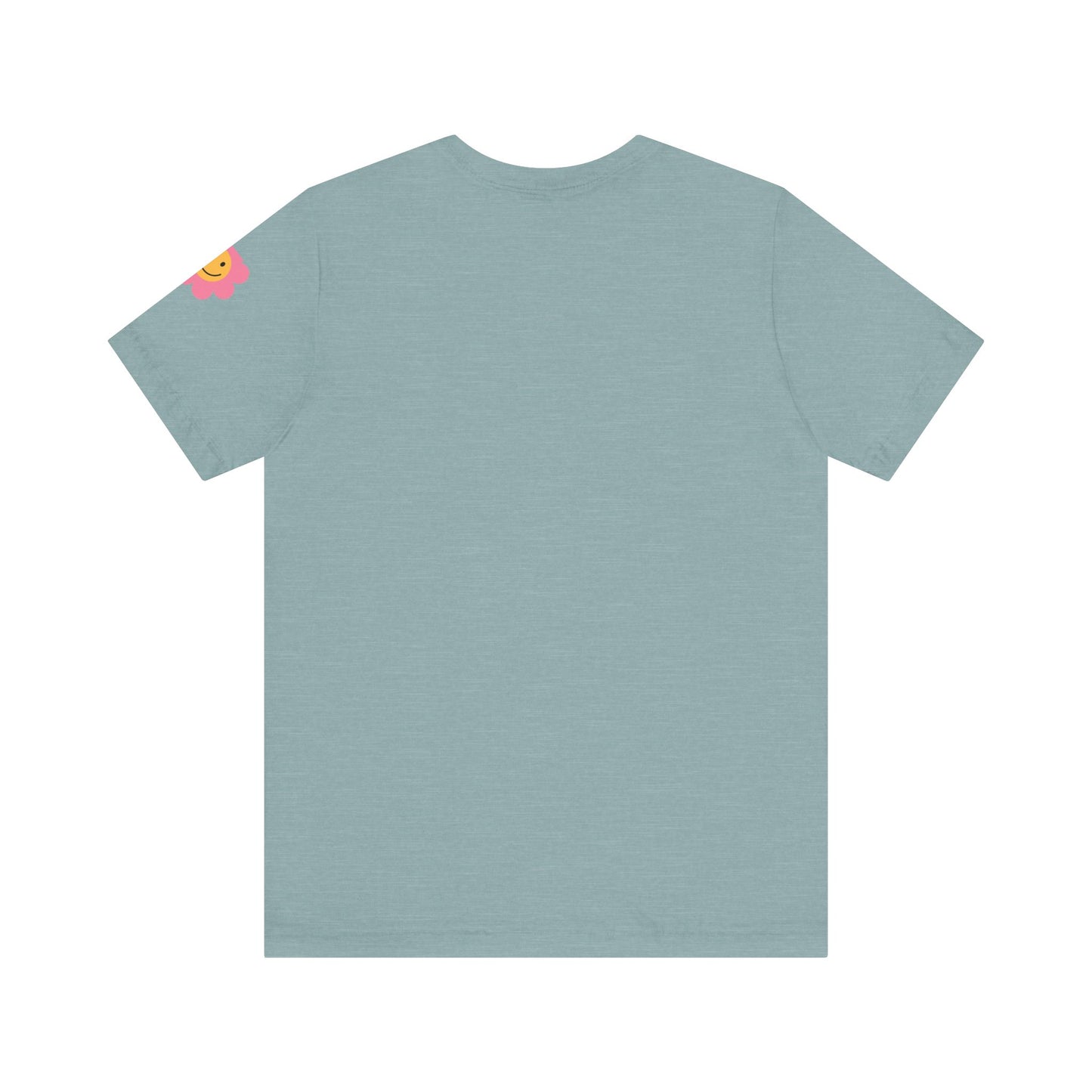 🌸 "Let It Flow" Minimalist Floral Tee – Breathe Easy, Live Lightly 🌸