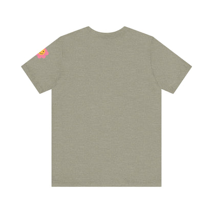 🌸 "Let It Flow" Minimalist Floral Tee – Breathe Easy, Live Lightly 🌸