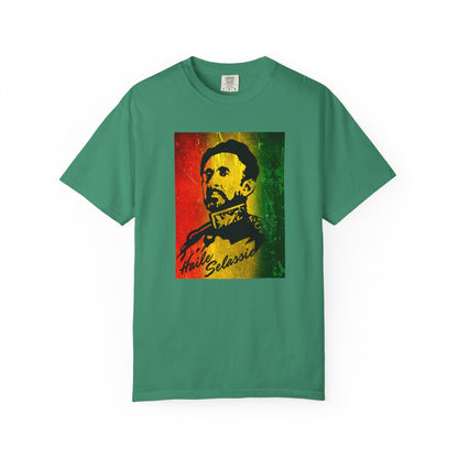 Haile Selassie Legacy Tee - Emperor & Rastafari Revolutionary Tee