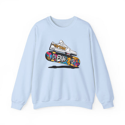 Graffiti Skateboard Sweatshirt