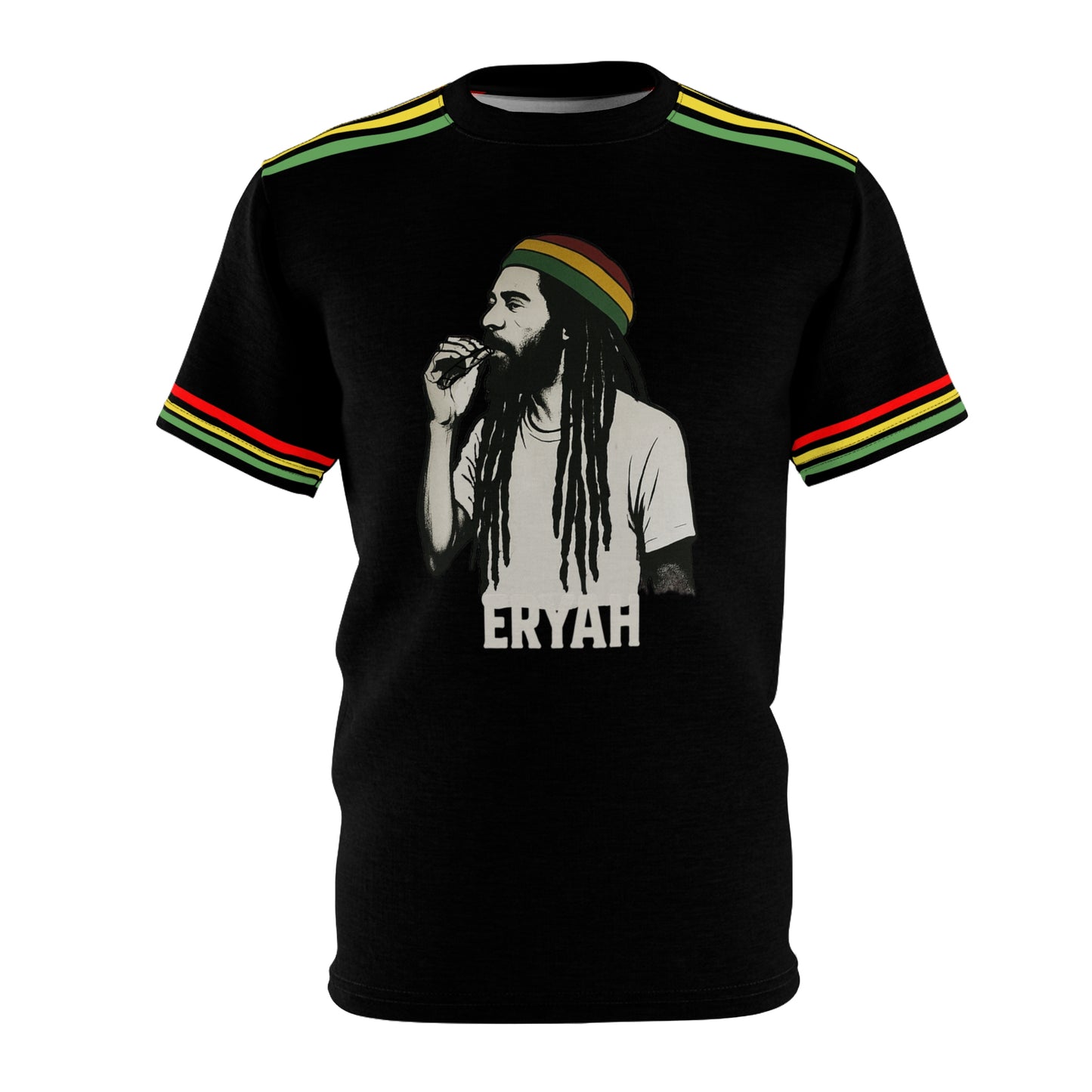 🔥 ERYAH Rasta Vibes Legend Tee – Reggae Roots Edition🔥
