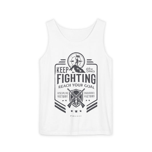 🔥 "Keep Fighting", Fitness Apparel, Workout Shirt, Gym Clothing, Inspirational Gift