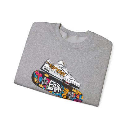 Graffiti Skateboard Sweatshirt