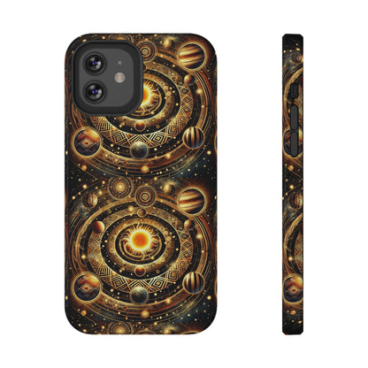 Galactic Impact-Resistant Phone Case, Cosmic Phone Cover, Space Theme Gift, Astronomy Accessories, Celestial Case for Stargazers