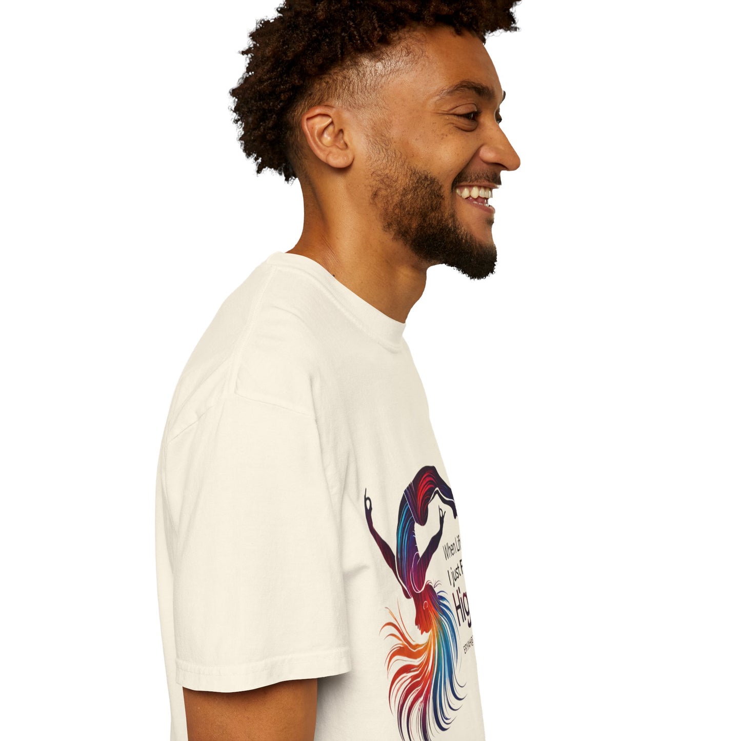 "Flip Higher Tee – Rise with Grace & Power"