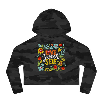 love YourSelf Crop Hoodie