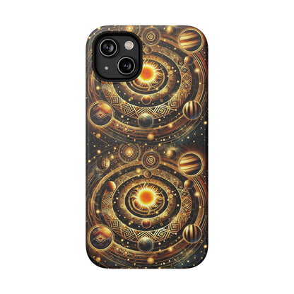 Galactic Impact-Resistant Phone Case, Cosmic Phone Cover, Space Theme Gift, Astronomy Accessories, Celestial Case for Stargazers