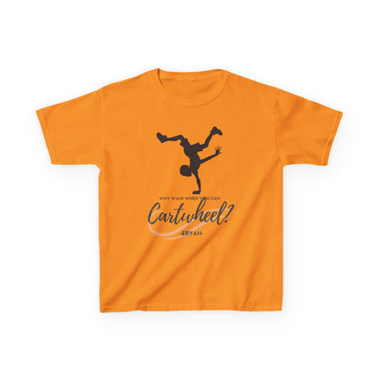 Kids Tee - Cartwheel Joy Tee by ERYAH