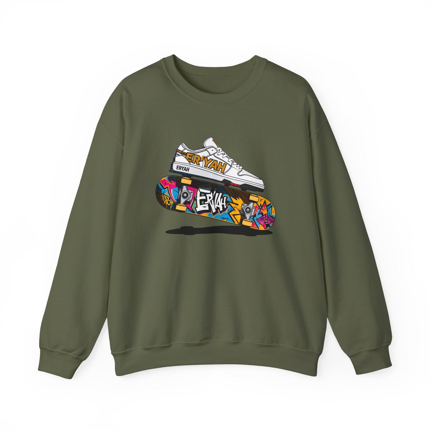 Graffiti Skateboard Sweatshirt