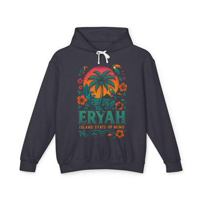 Tropical Graphic Hoodie, Eryah Island State of Mind
