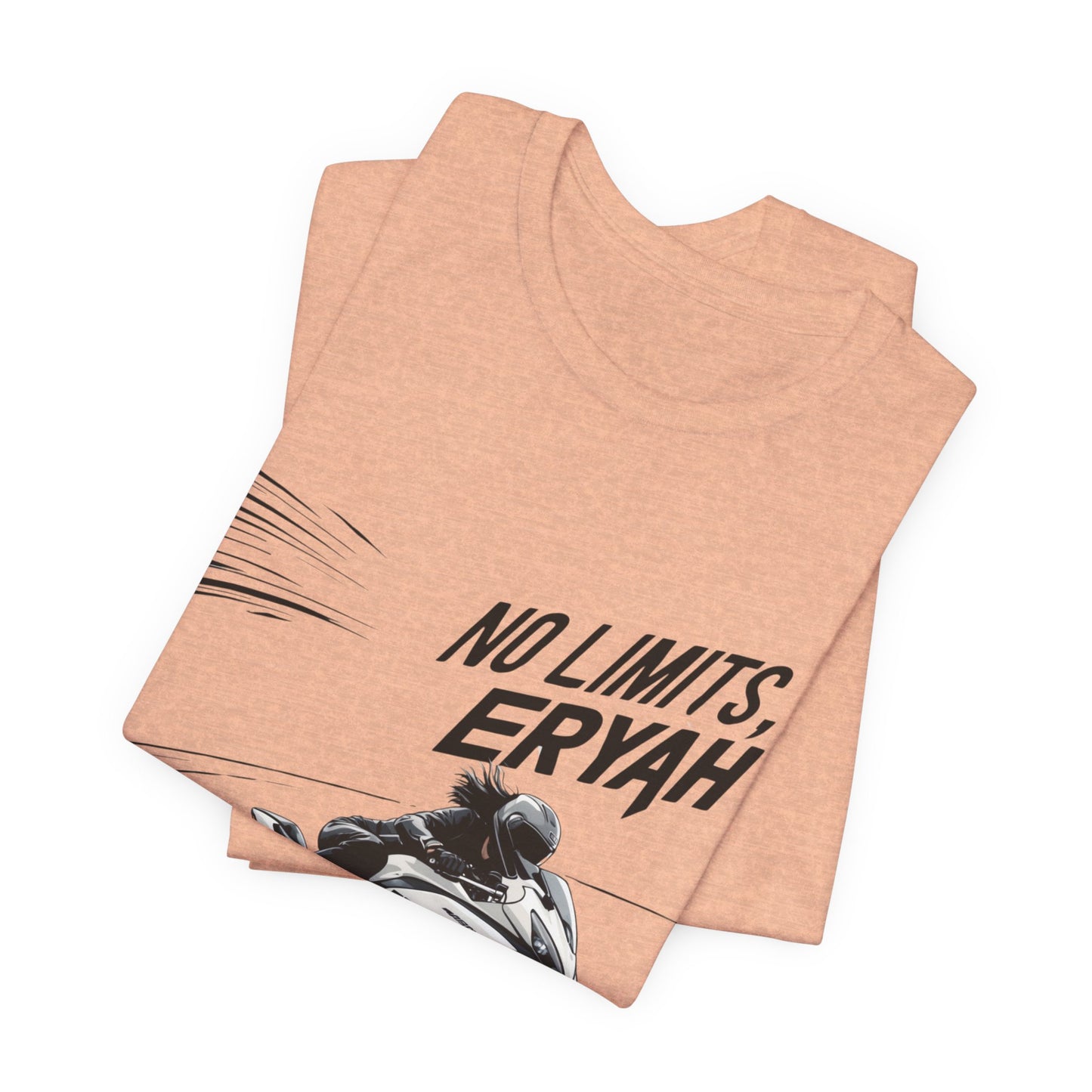 No Limits, ERYAH – High-Speed Rider, Motorcyclist Graphic Tee