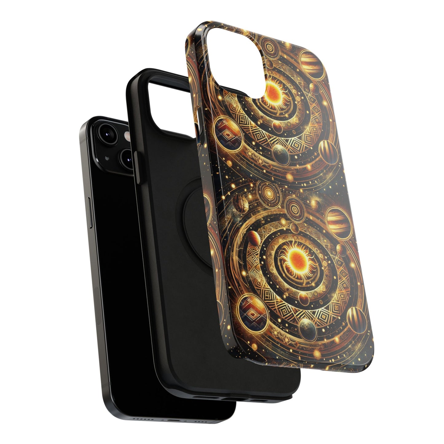 Galactic Impact-Resistant Phone Case, Cosmic Phone Cover, Space Theme Gift, Astronomy Accessories, Celestial Case for Stargazers