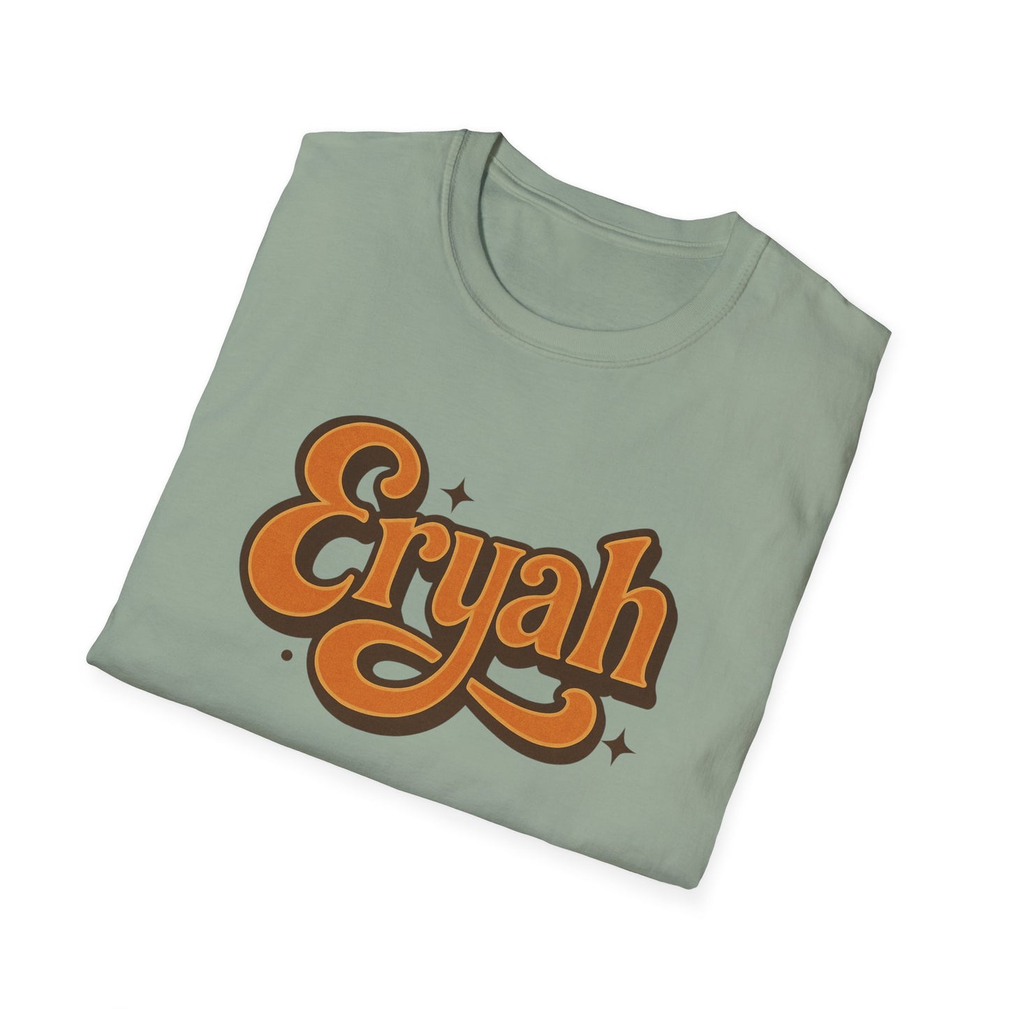 🌟 ERYAH RETRO GROOVE TEE – 70s SUNSHINE VIBES 🌟