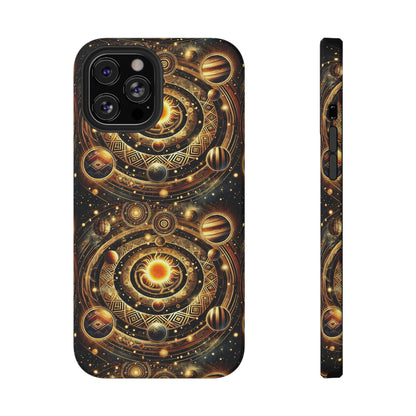 Galactic Impact-Resistant Phone Case, Cosmic Phone Cover, Space Theme Gift, Astronomy Accessories, Celestial Case for Stargazers