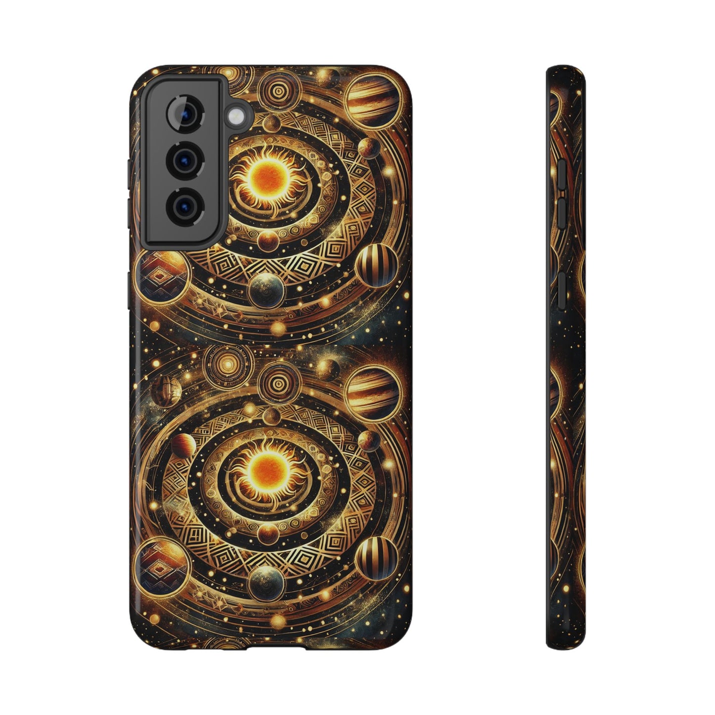 Galactic Impact-Resistant Phone Case, Cosmic Phone Cover, Space Theme Gift, Astronomy Accessories, Celestial Case for Stargazers