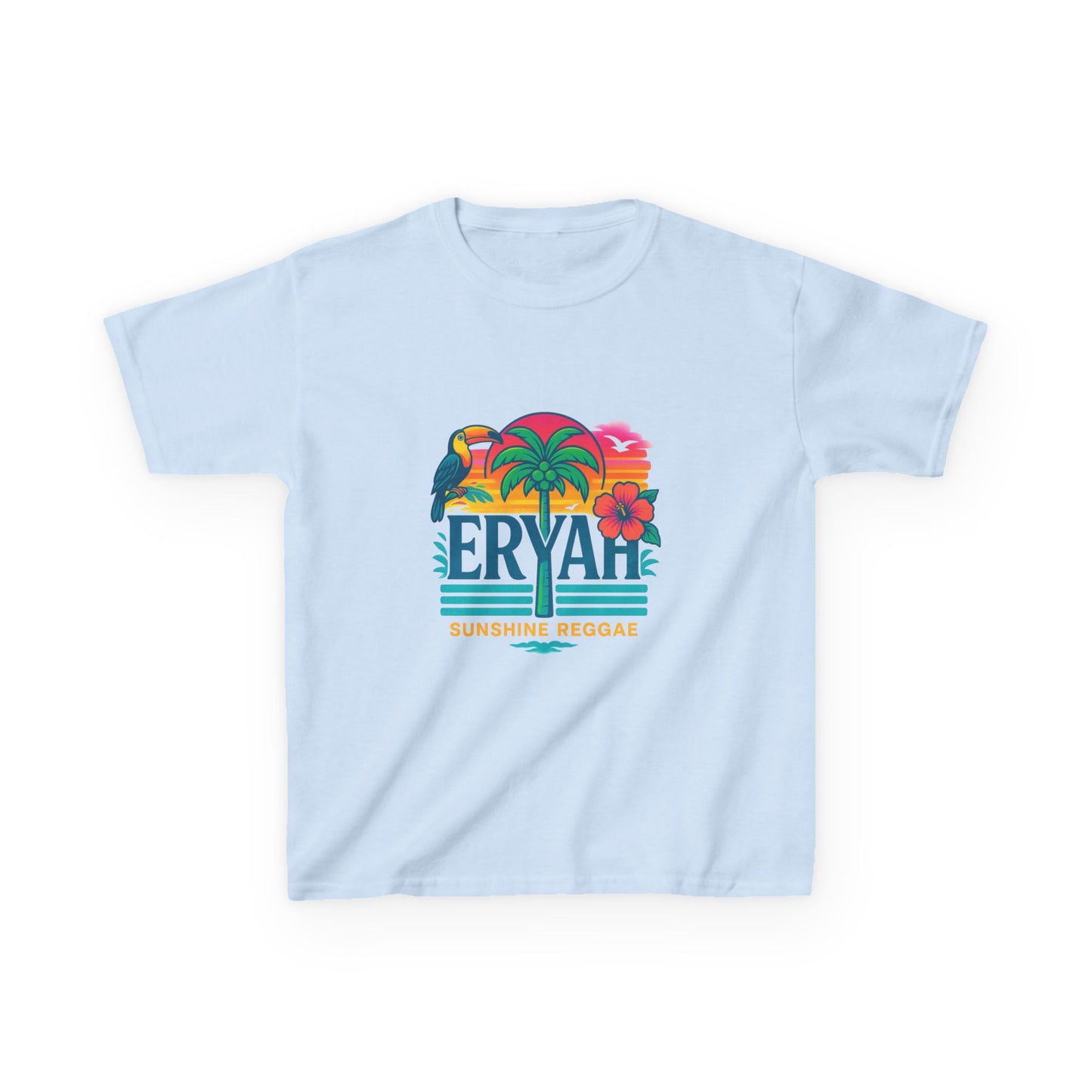 Tropical Sunset Kids Tee