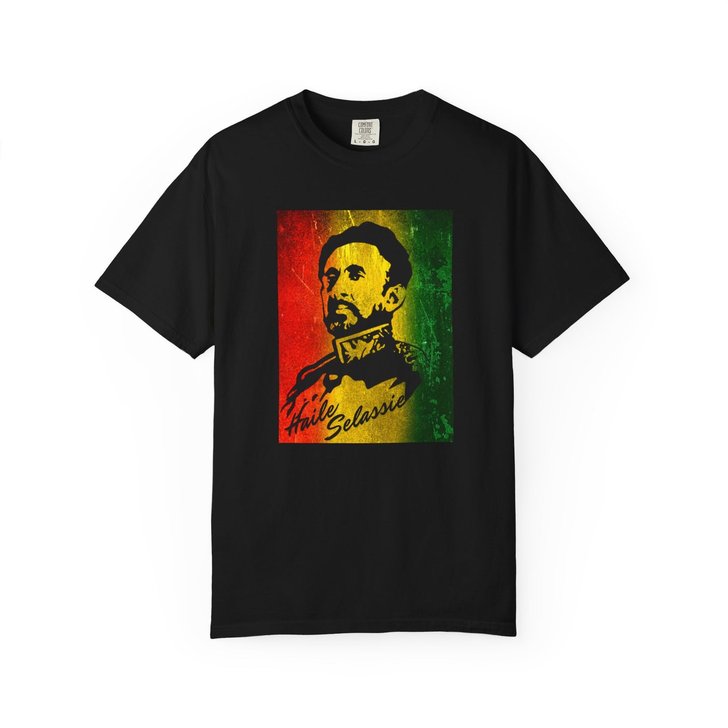 Haile Selassie Legacy Tee - Emperor & Rastafari Revolutionary Tee