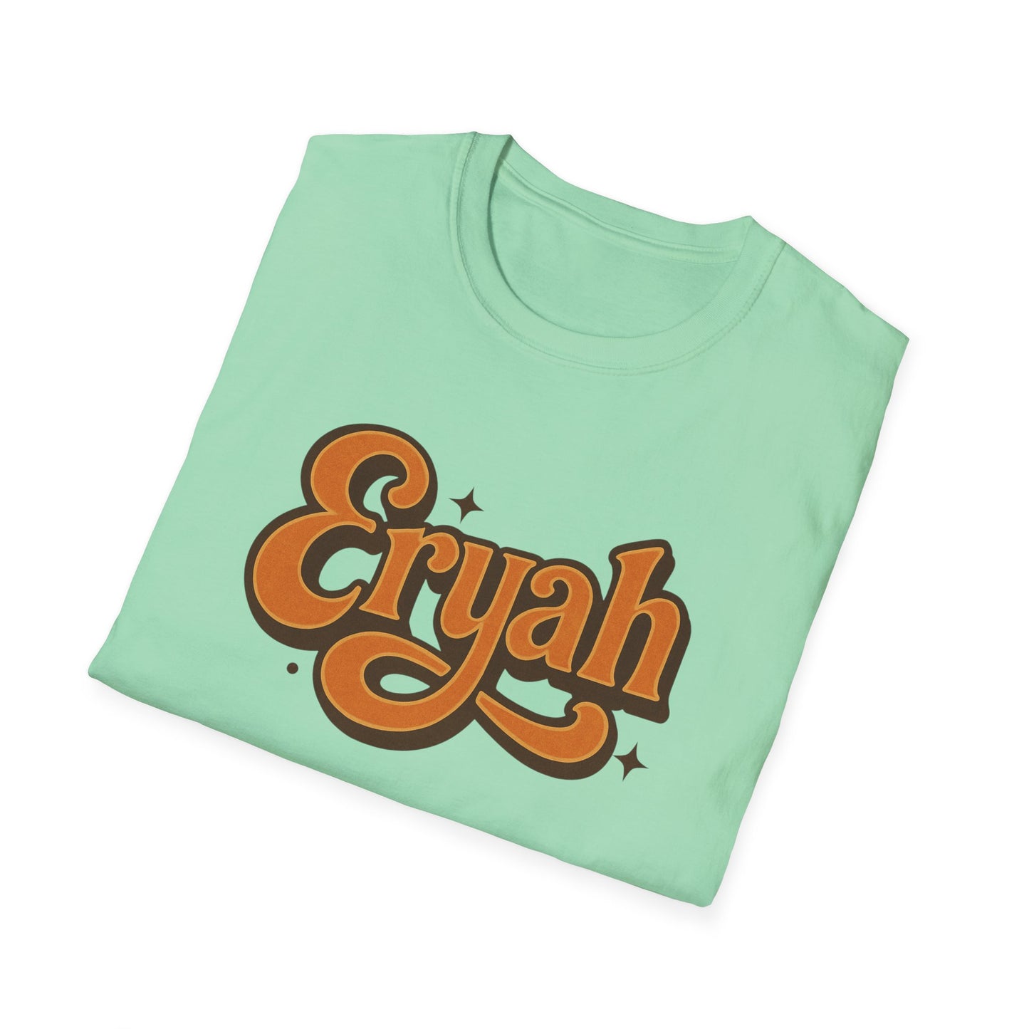 🌟 ERYAH RETRO GROOVE TEE – 70s SUNSHINE VIBES 🌟