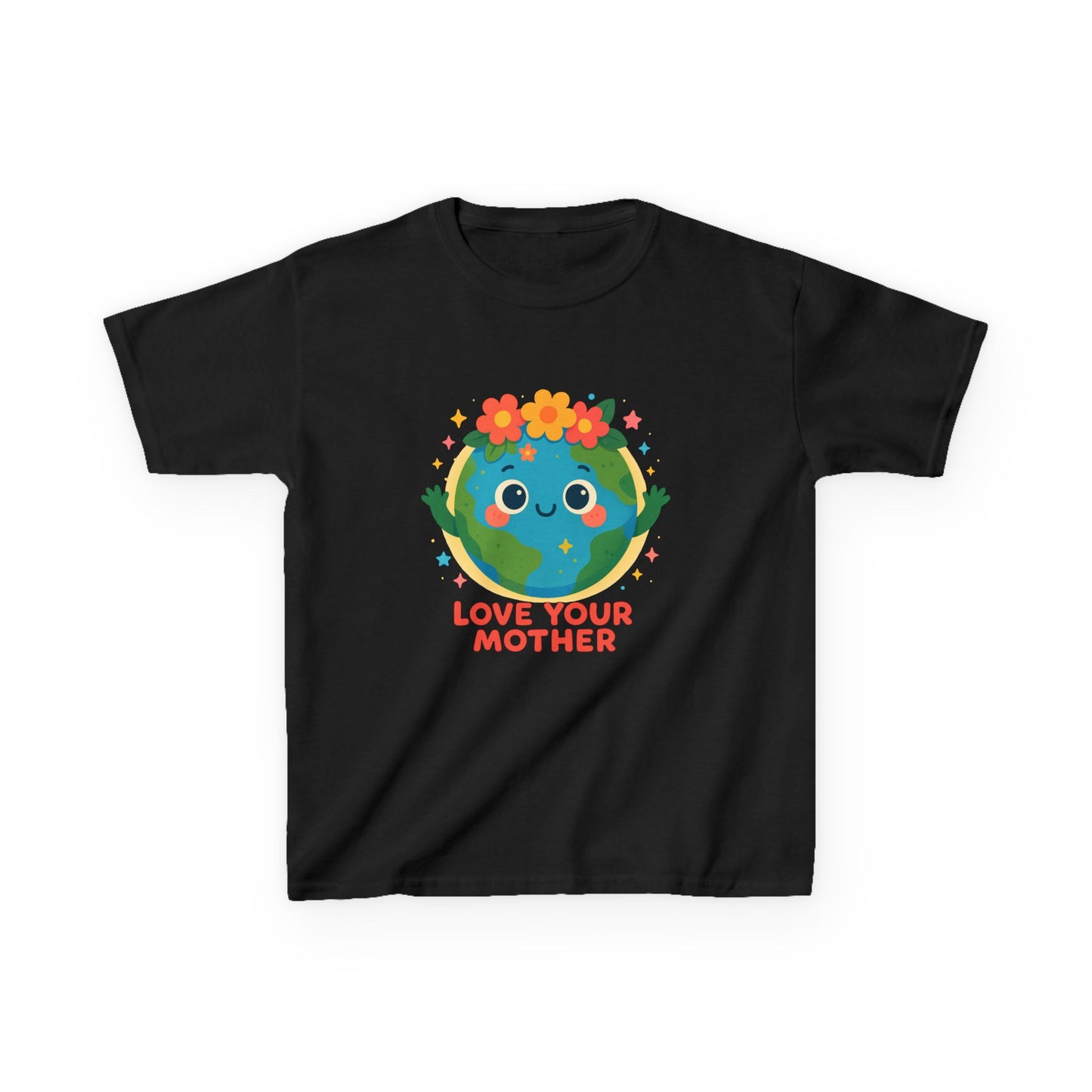 Happy Earth Friend Tee - "LOVE YOUR MOTHER" Kids Shirt