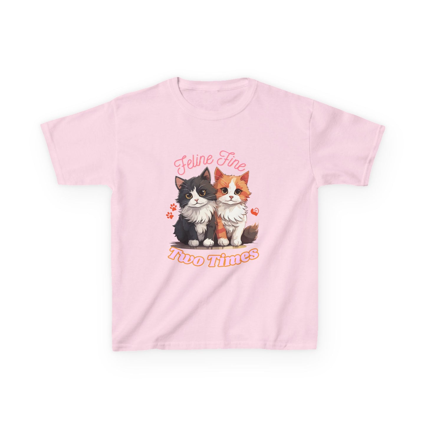 Feline Fine Kids  Tee