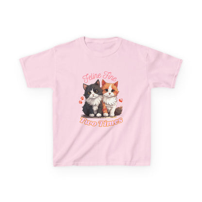 Feline Fine Kids  Tee
