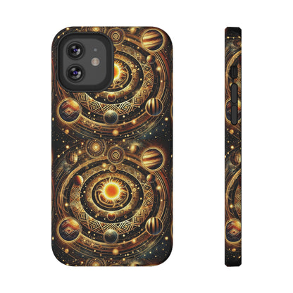 Galactic Impact-Resistant Phone Case, Cosmic Phone Cover, Space Theme Gift, Astronomy Accessories, Celestial Case for Stargazers