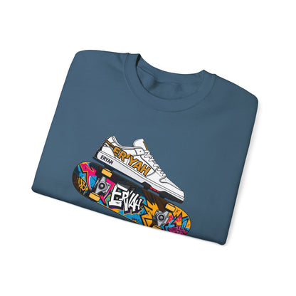 Graffiti Skateboard Sweatshirt