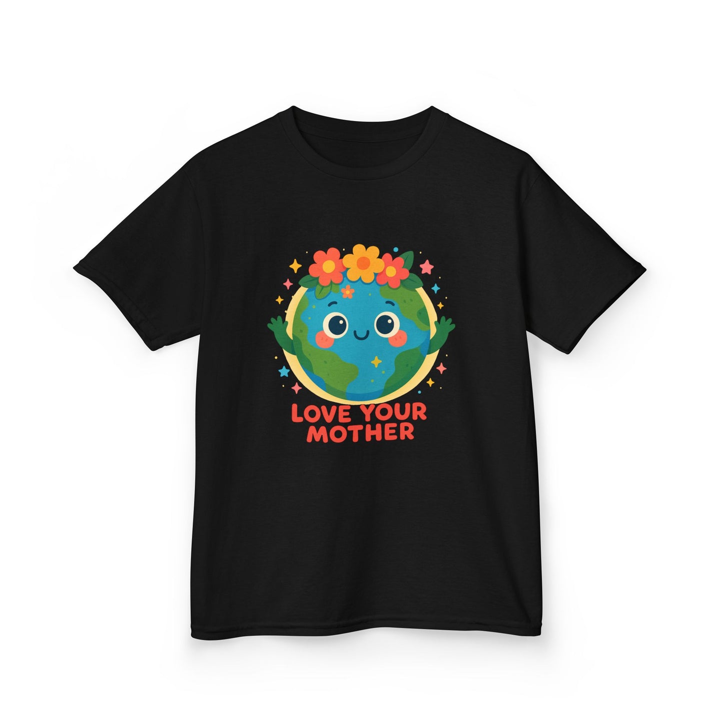 Happy Earth Friend Tee - "LOVE YOUR MOTHER" Kids Shirt