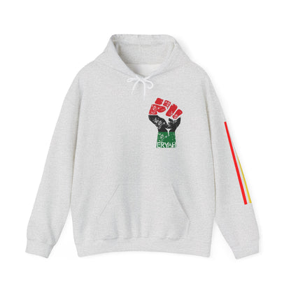 🔥 "POWER TO THE PEOPLE"Revolution Fist Hoodie – Protest-Ready Warmth 🔥