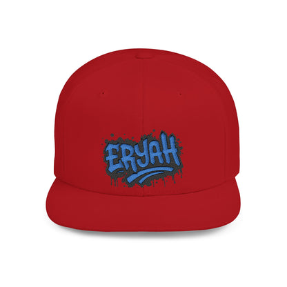 ERYAH Snapback Hat | Flat Bill Cap | Casual Wear | Street Style | Perfect Gift for Him