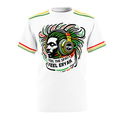 Eryah: "I Feel The Space" Rasta Tee