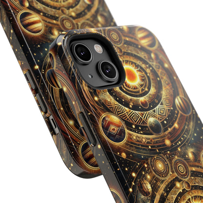 Galactic Impact-Resistant Phone Case, Cosmic Phone Cover, Space Theme Gift, Astronomy Accessories, Celestial Case for Stargazers