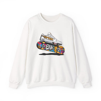 Graffiti Skateboard Sweatshirt