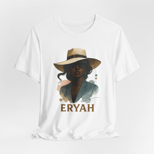 🎀"Eryah Elegance" Portrait Tee – The Art of Mystique🎀