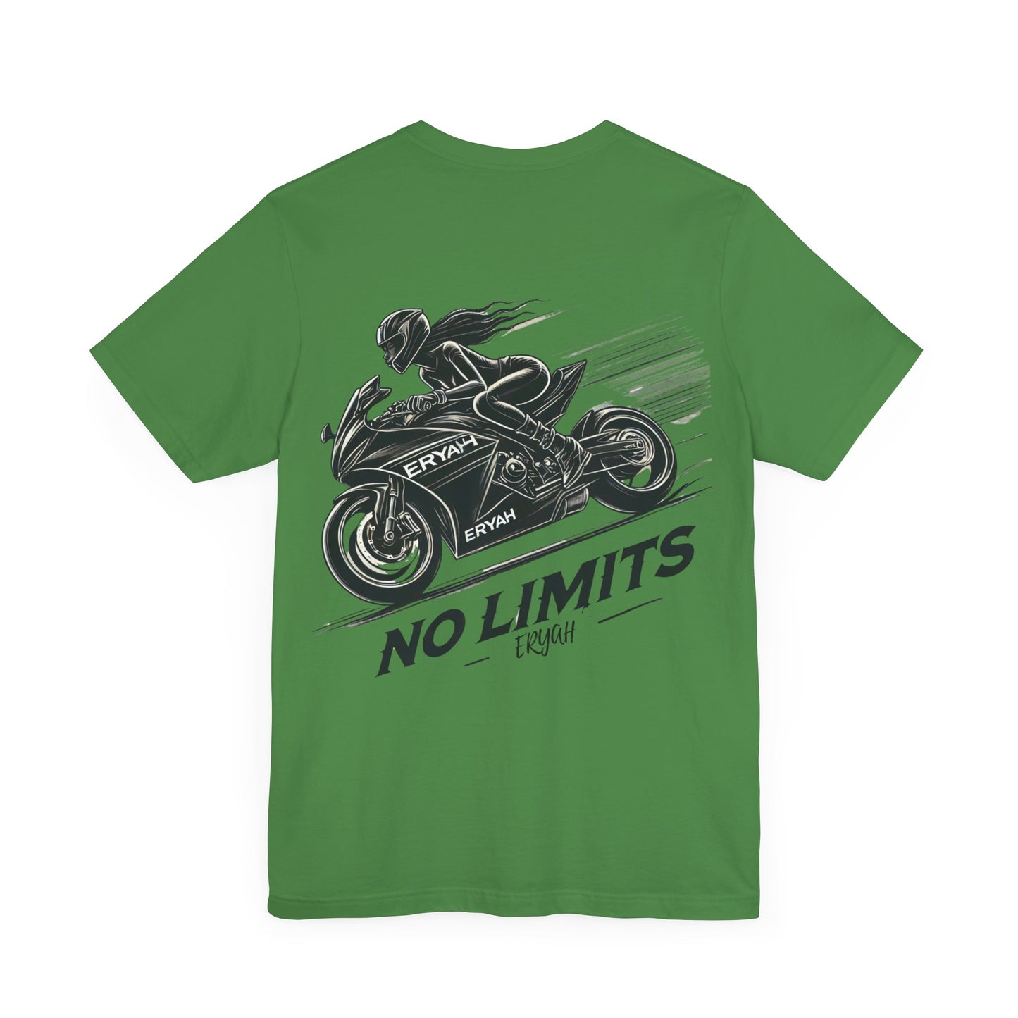 "No Limits, ERYAH"  Tee – Ride Fast, Live Fearless