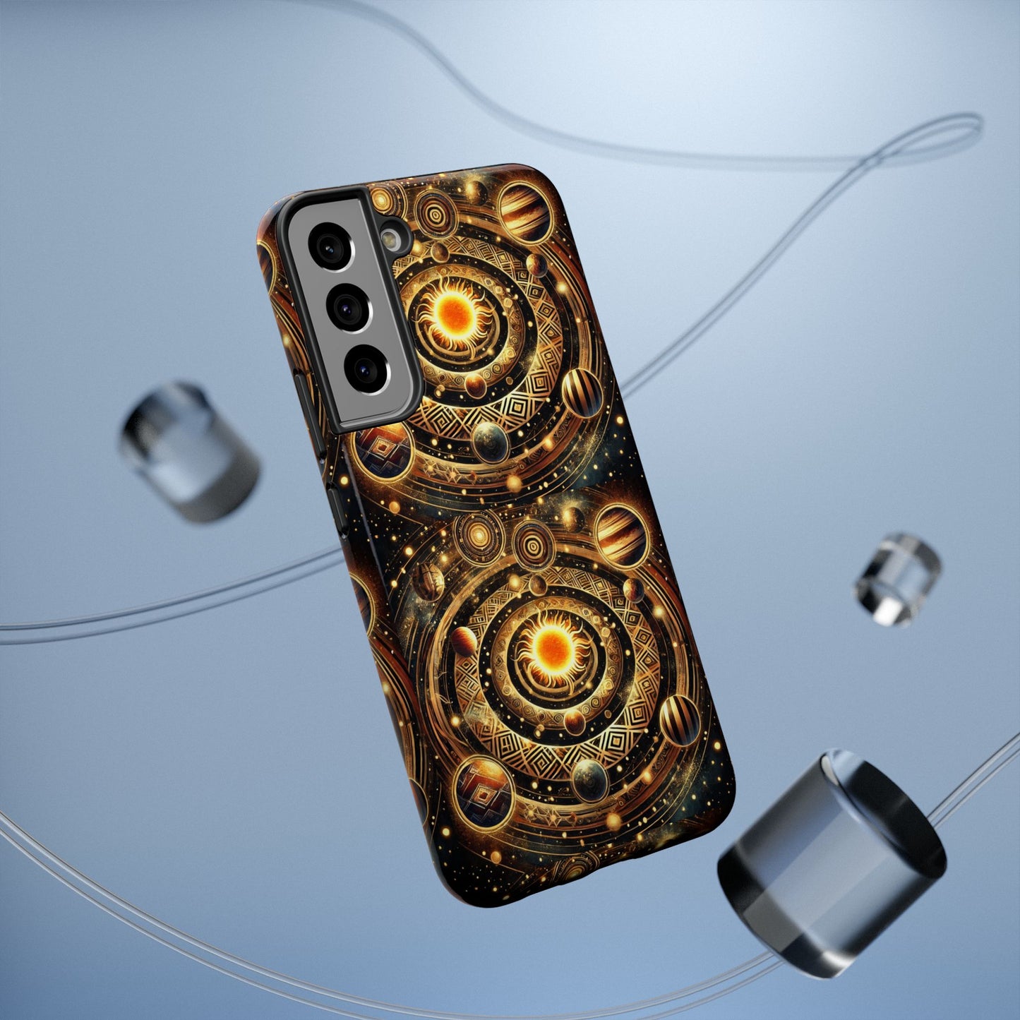 Galactic Impact-Resistant Phone Case, Cosmic Phone Cover, Space Theme Gift, Astronomy Accessories, Celestial Case for Stargazers