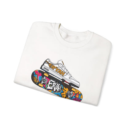 Graffiti Skateboard Sweatshirt