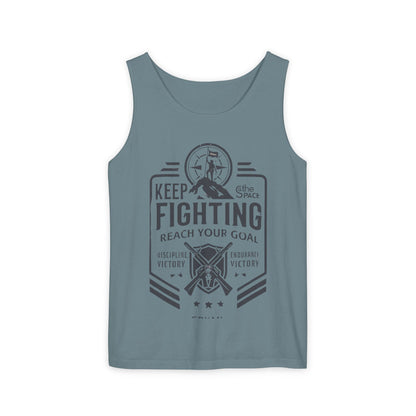 🔥 "Keep Fighting", Fitness Apparel, Workout Shirt, Gym Clothing, Inspirational Gift