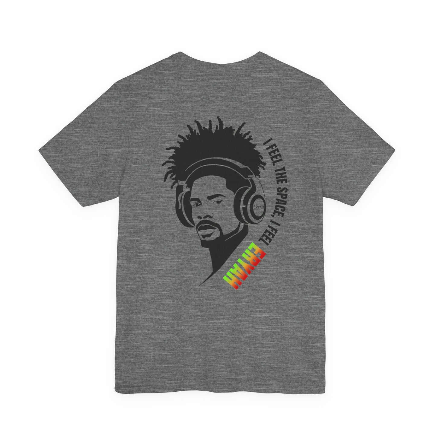 Rasta Music Headphones Tee