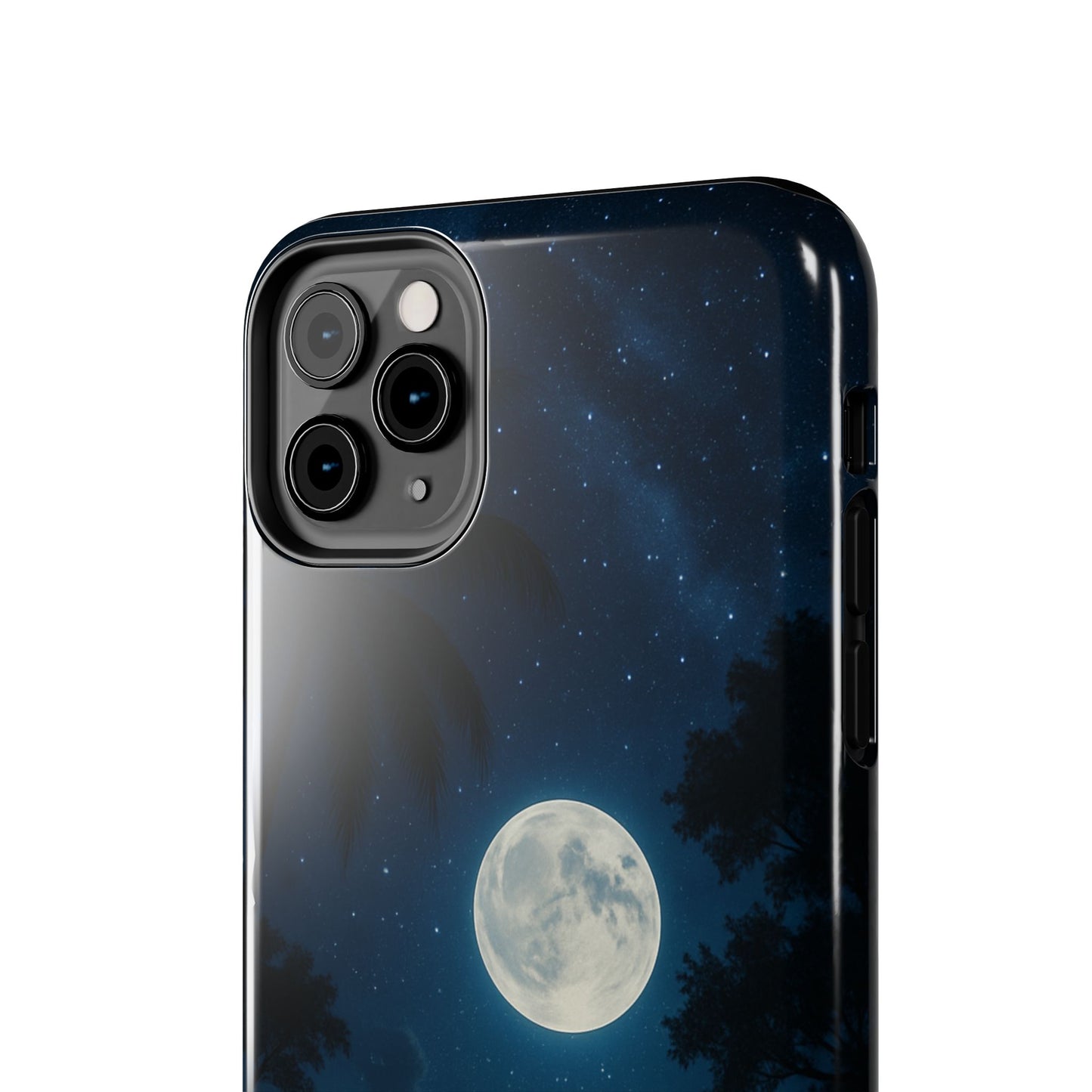 Moonlit Ocean Tough Phone Case, Starry Night Phone Protector, Beach Vibe Phone Cover, Gift for Ocean Lovers, Travel Accessories