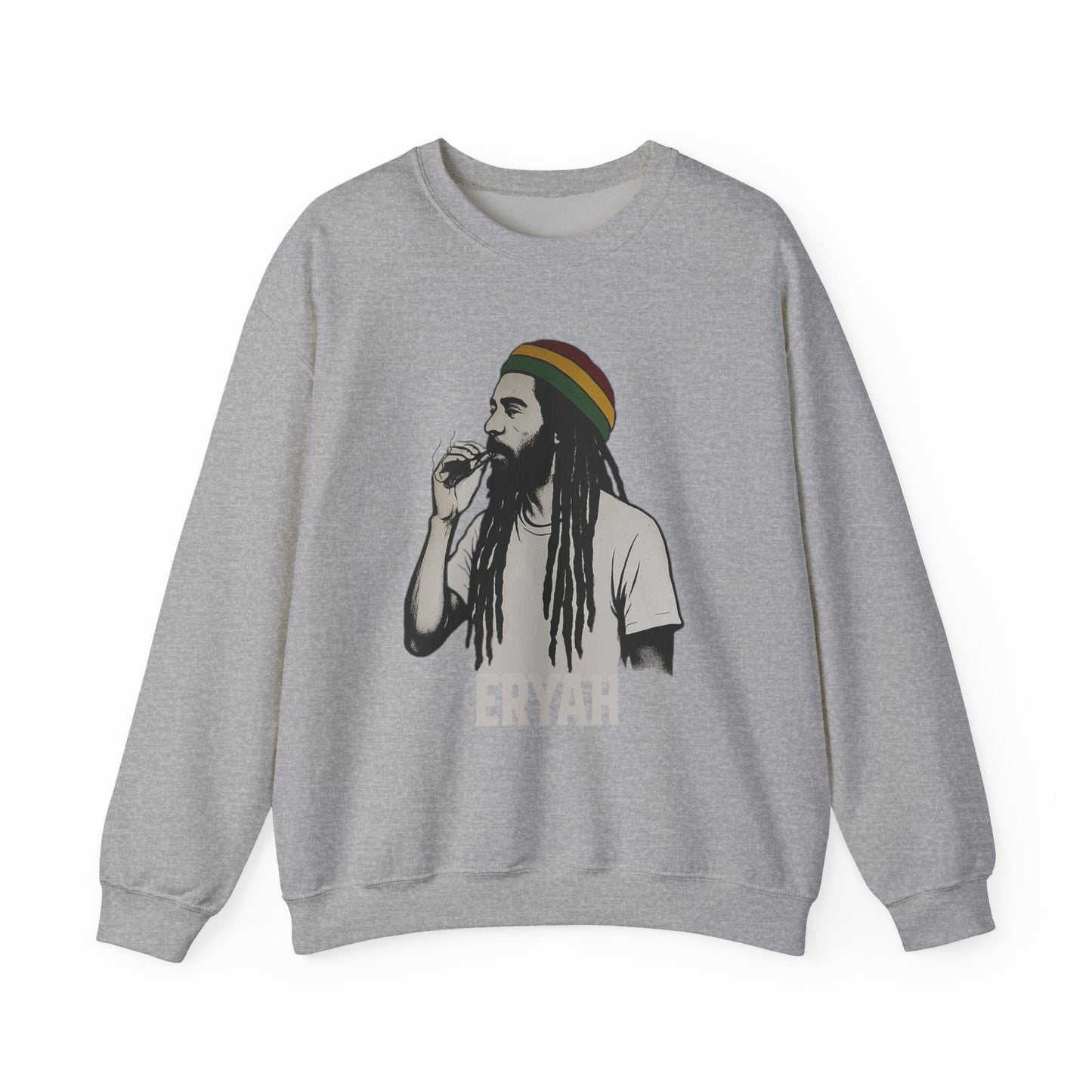 🔥 "Eryah Roots" Reggae Rebel Sweatshirt – Wear the Vibe